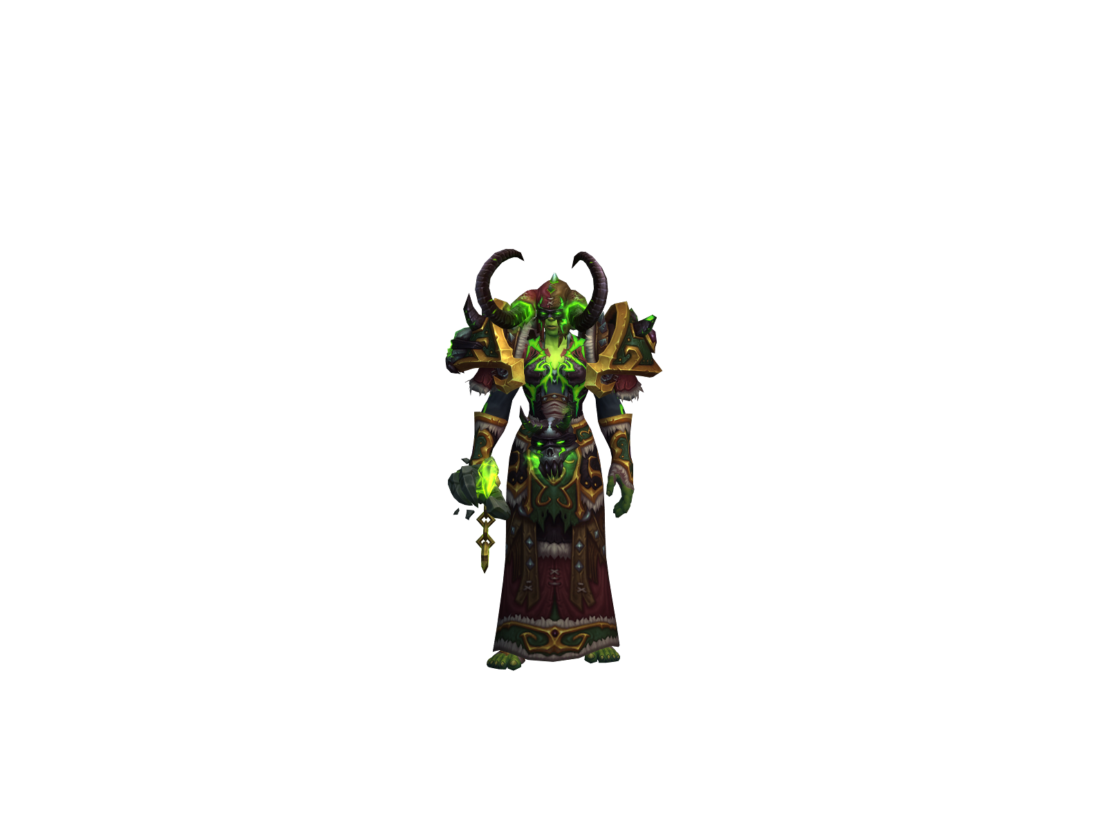 Pradawl 3D character render