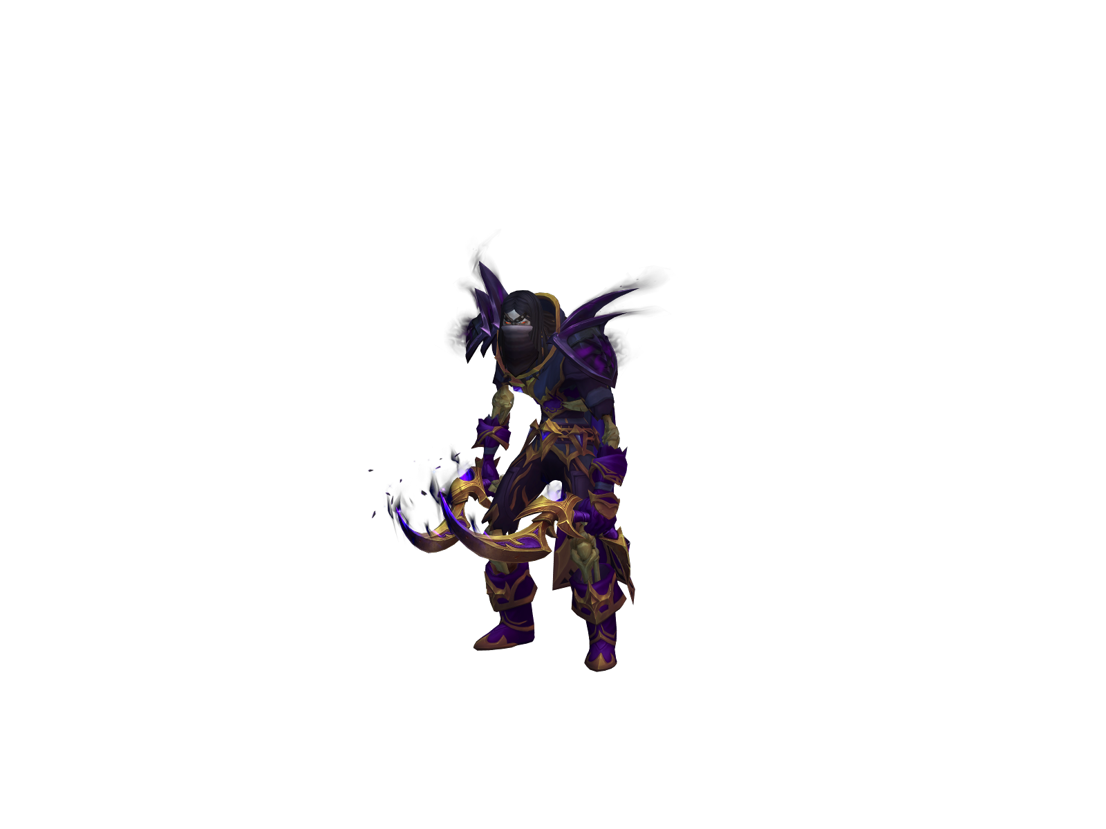 Mutilated 3D character render