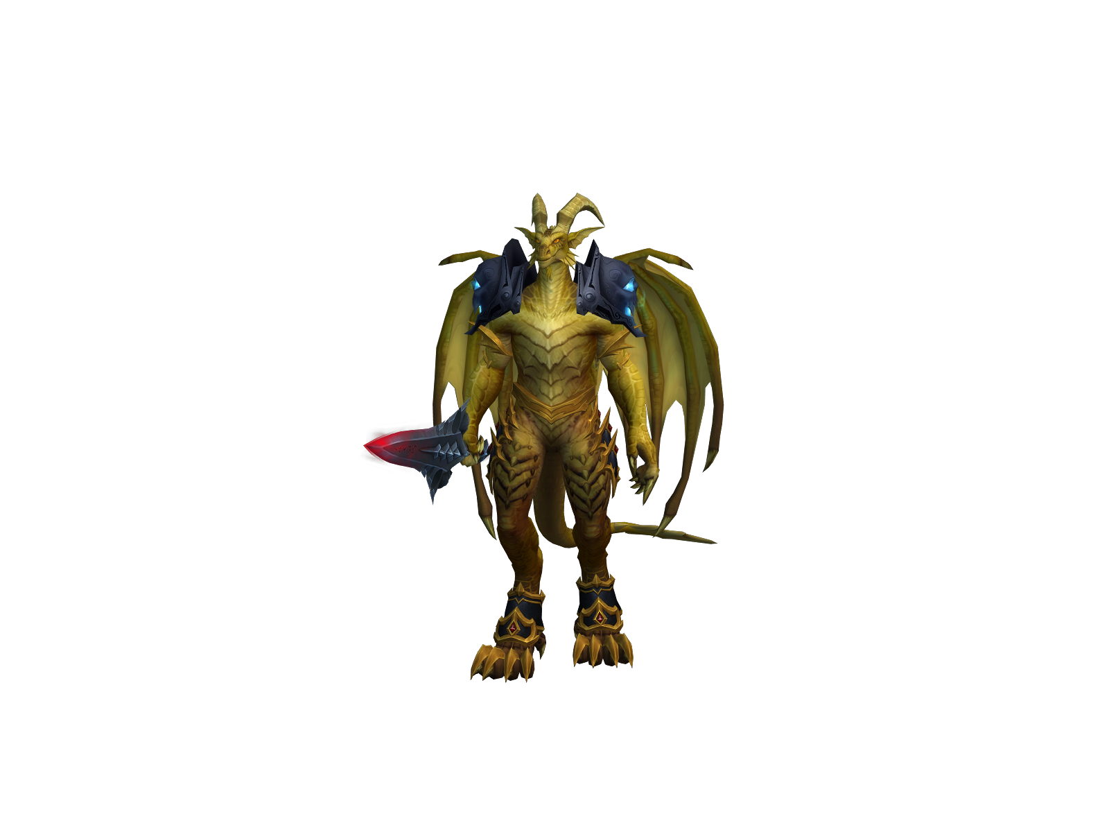 Qiáofeng 3D character render