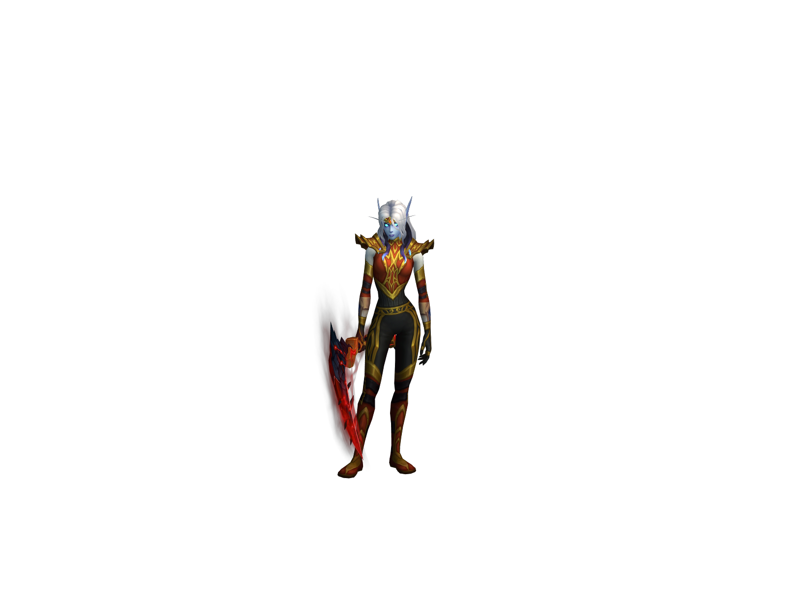 Ozzelyne 3D character render