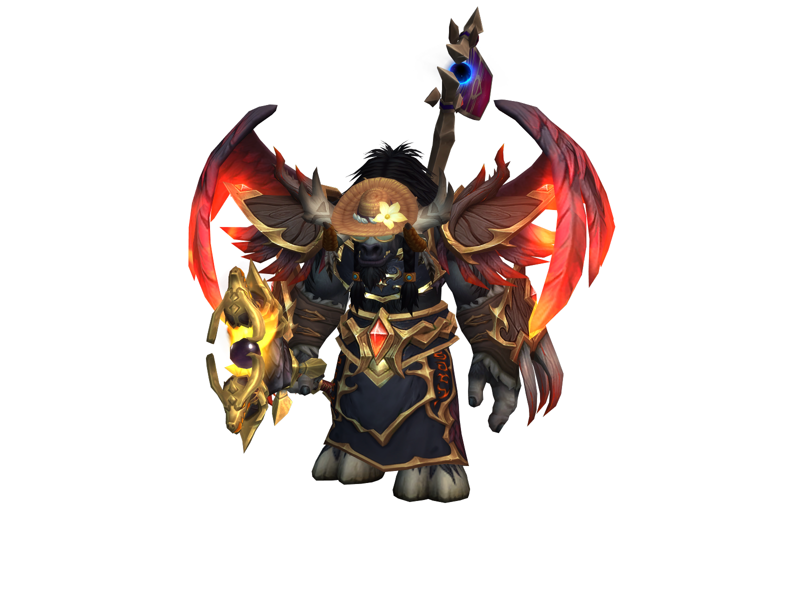 Cremepye 3D character render