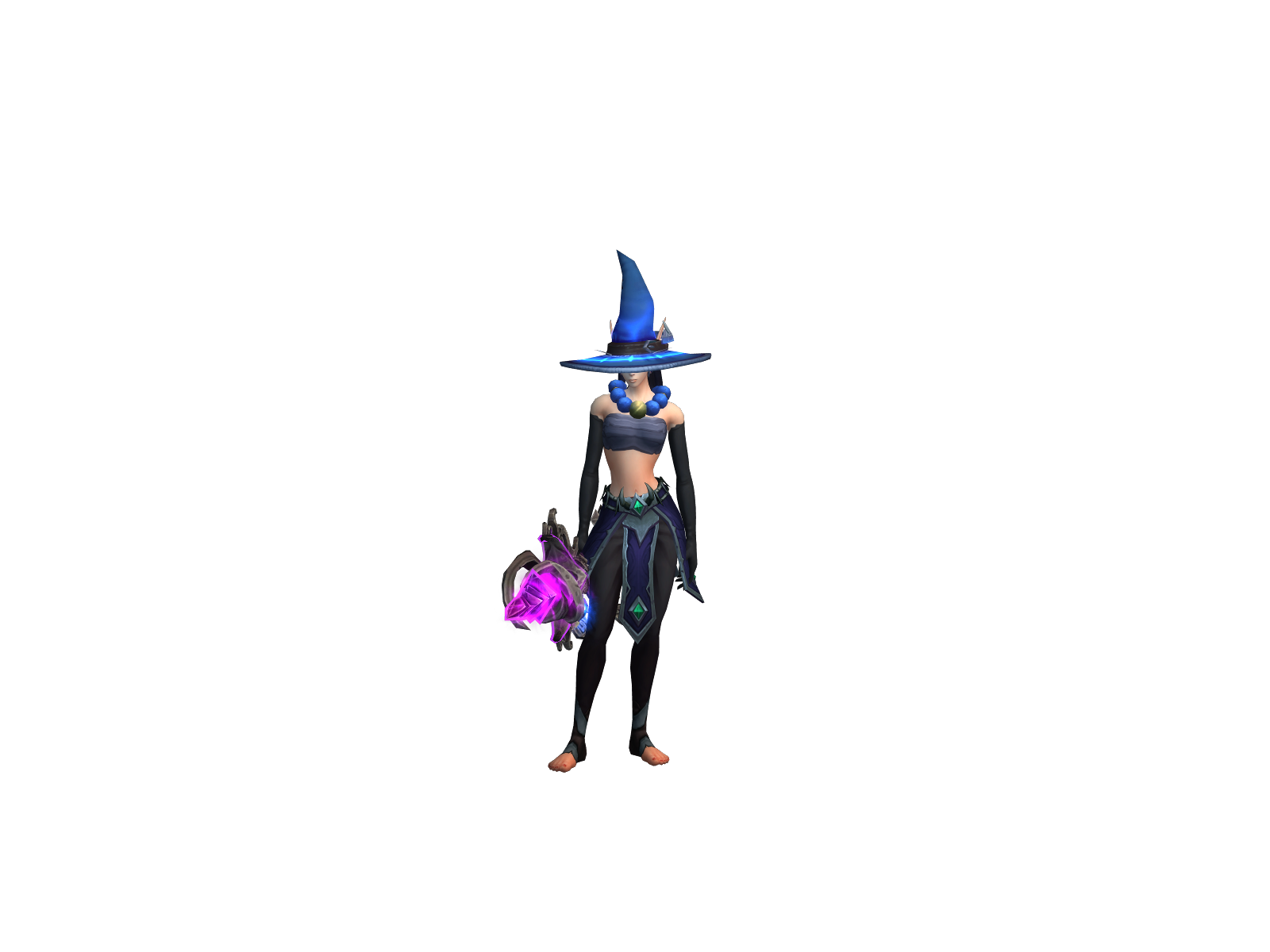 Frierenqt 3D character render