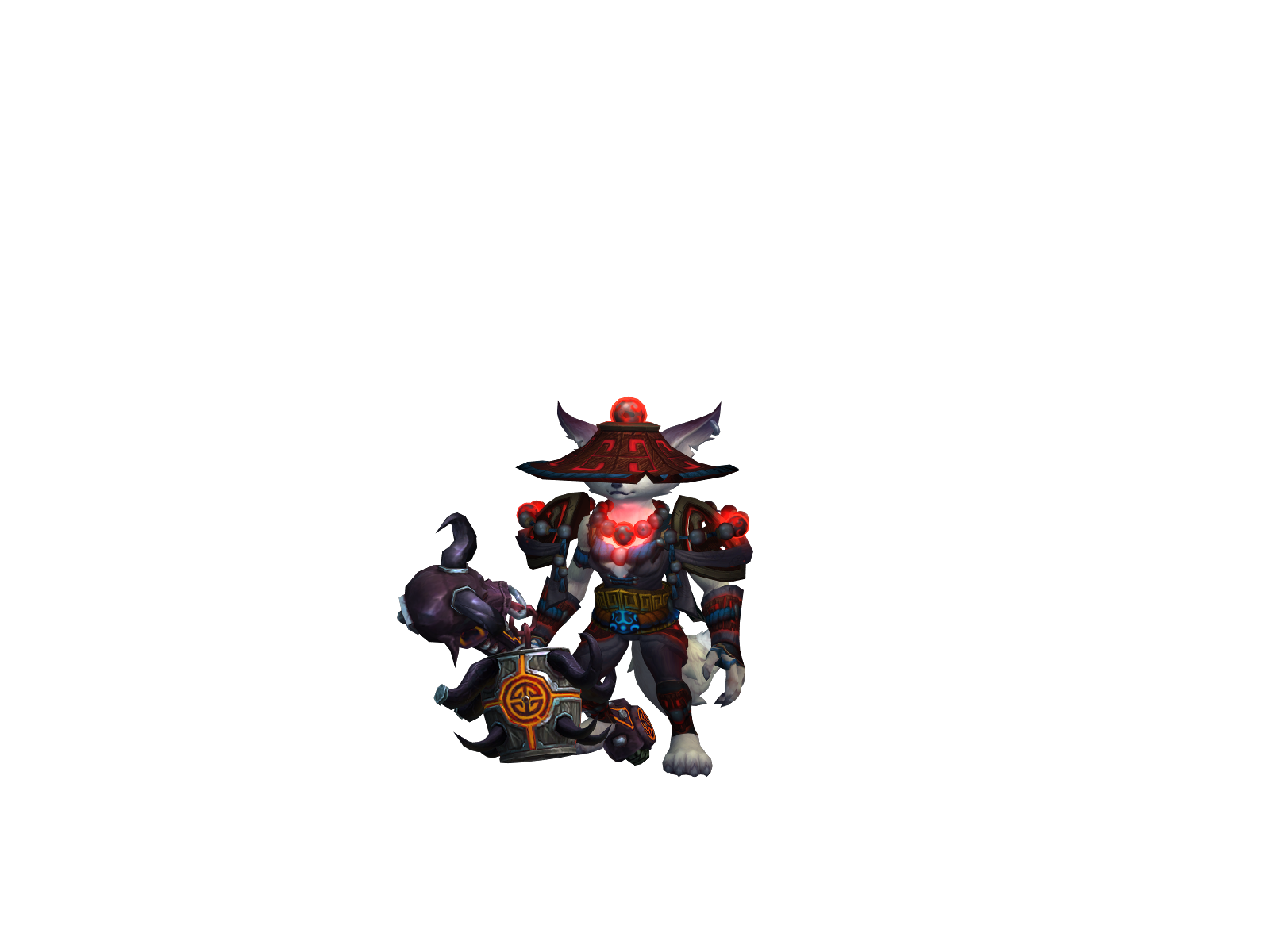 Rainnemonk 3D character render