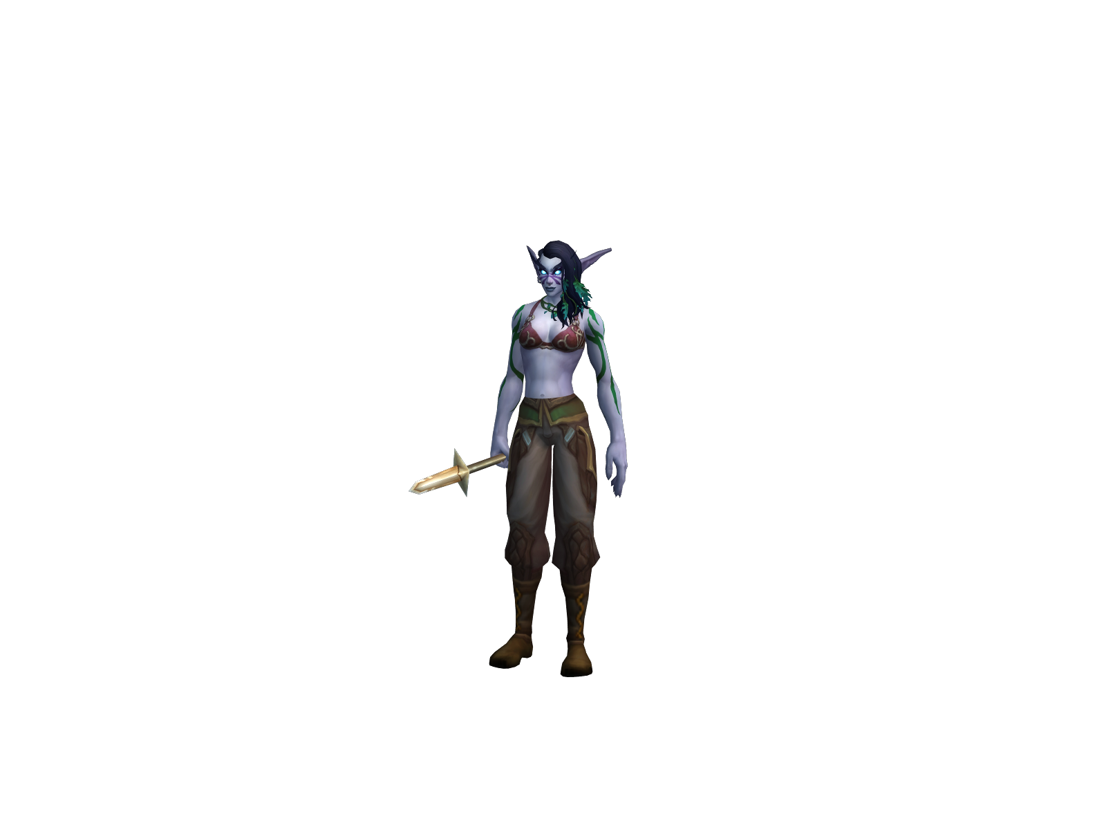 Silcrest 3D character render