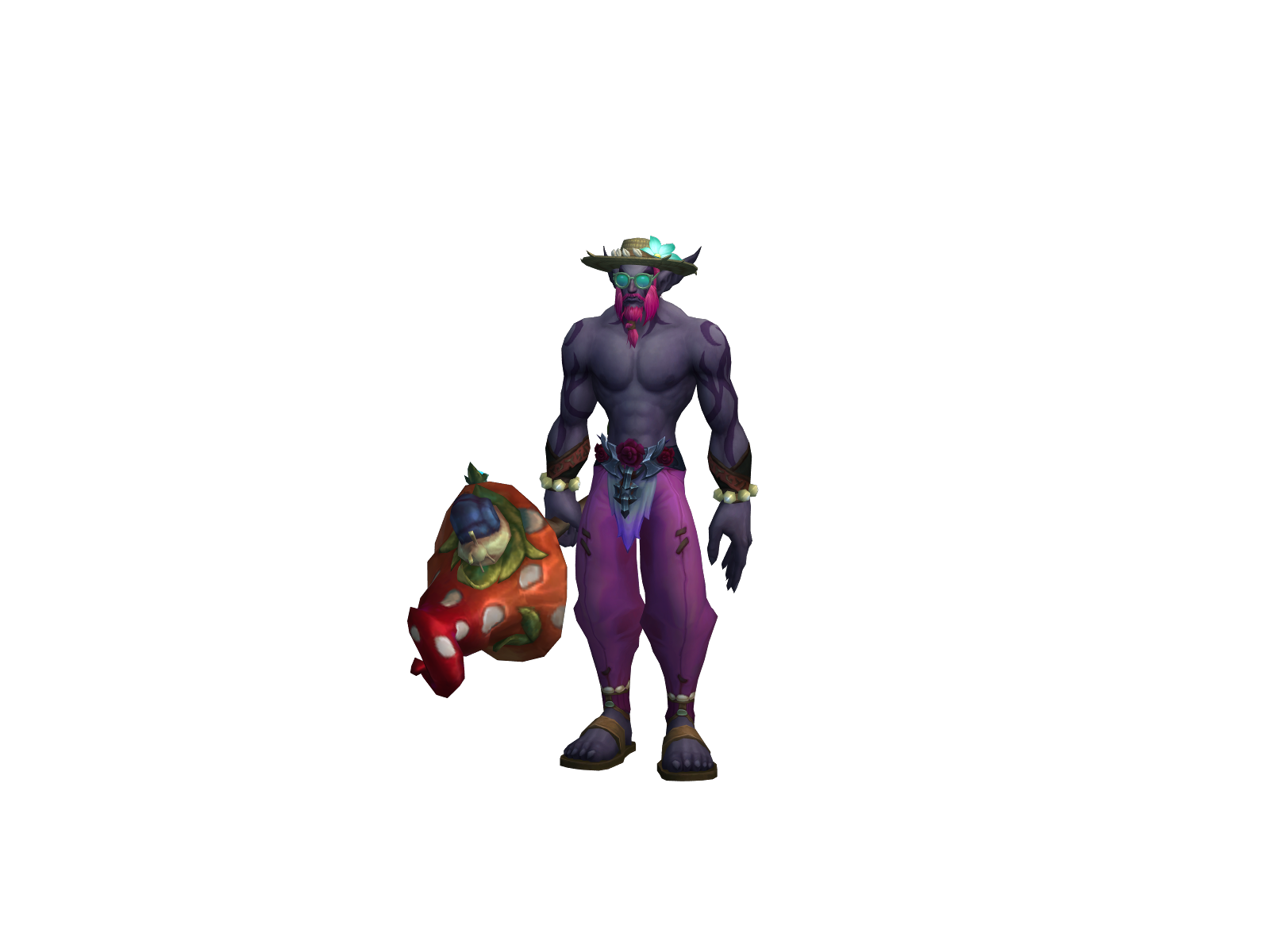 Yilol 3D character render