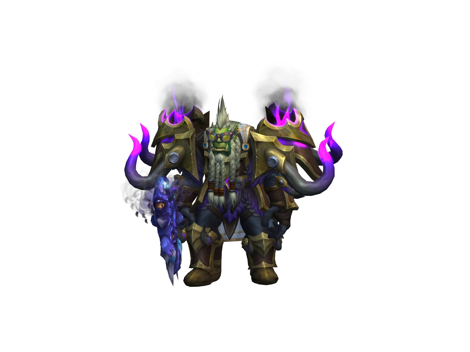 Baciless 3D character render