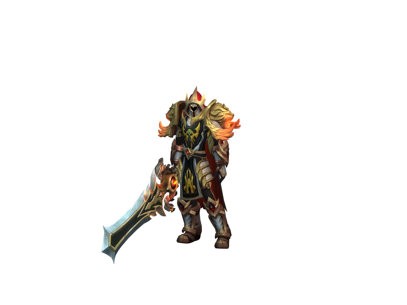 Dekushield 3D character render