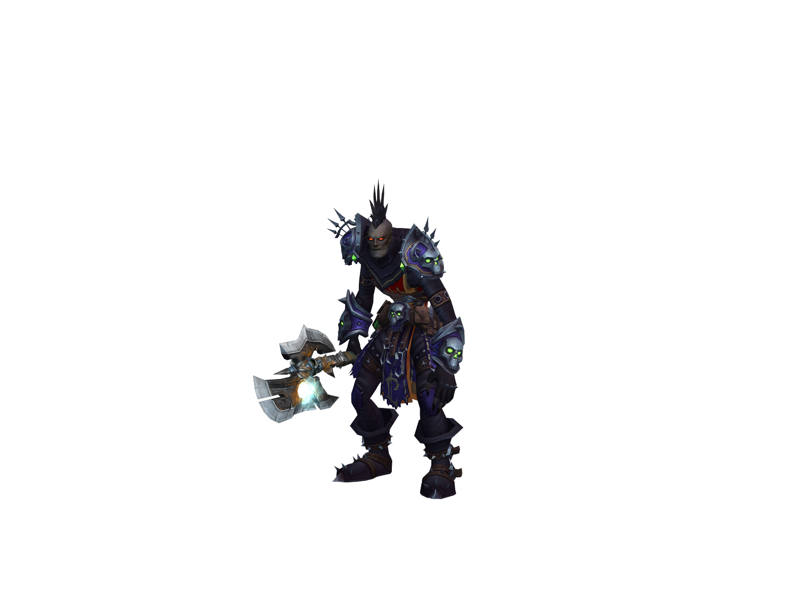Draugrvali 3D character render