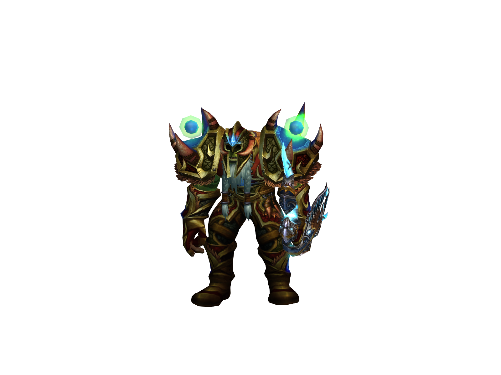 Trapabuser 3D character render