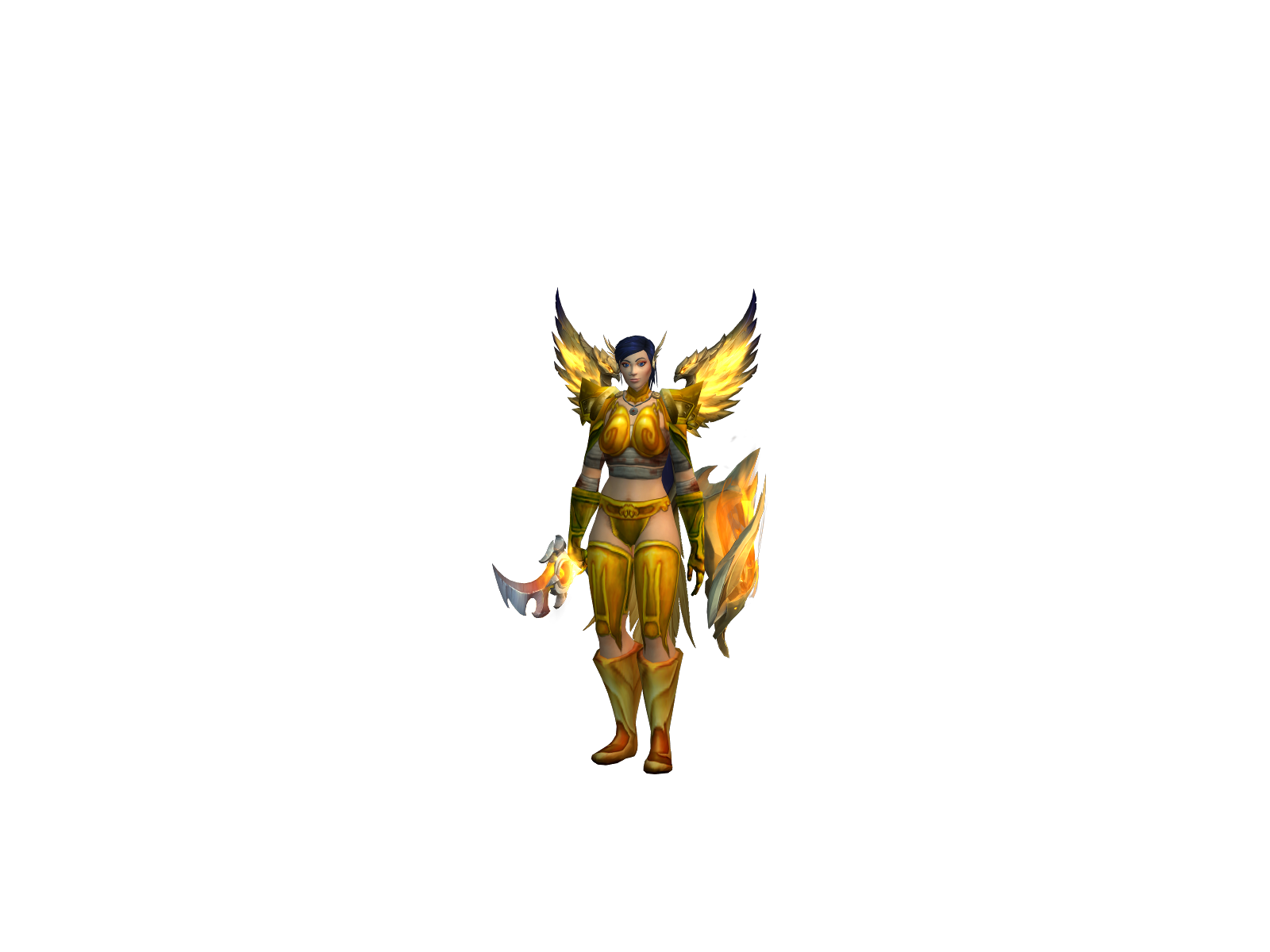 Kéikõ 3D character render