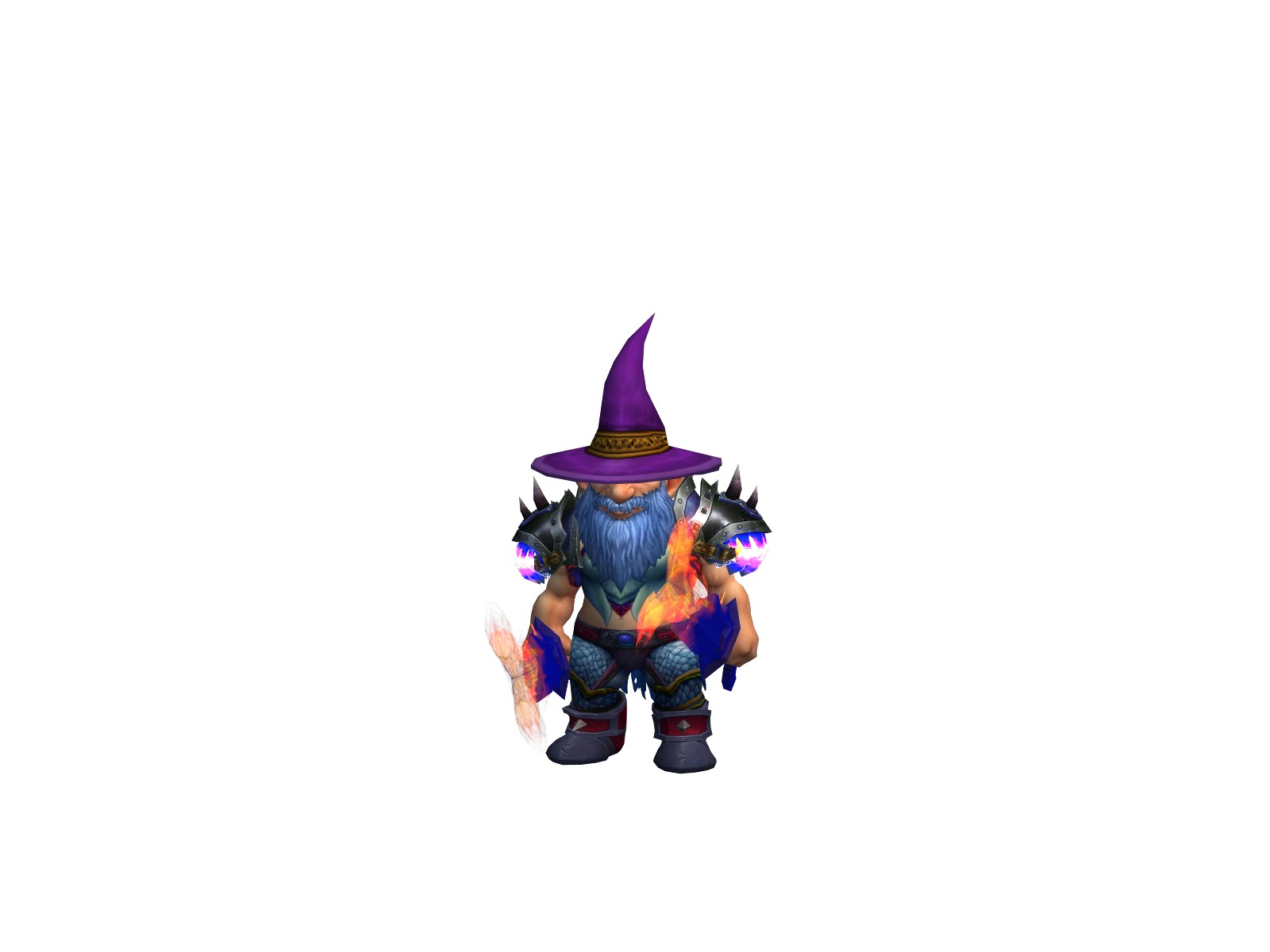 Ildiddyll 3D character render