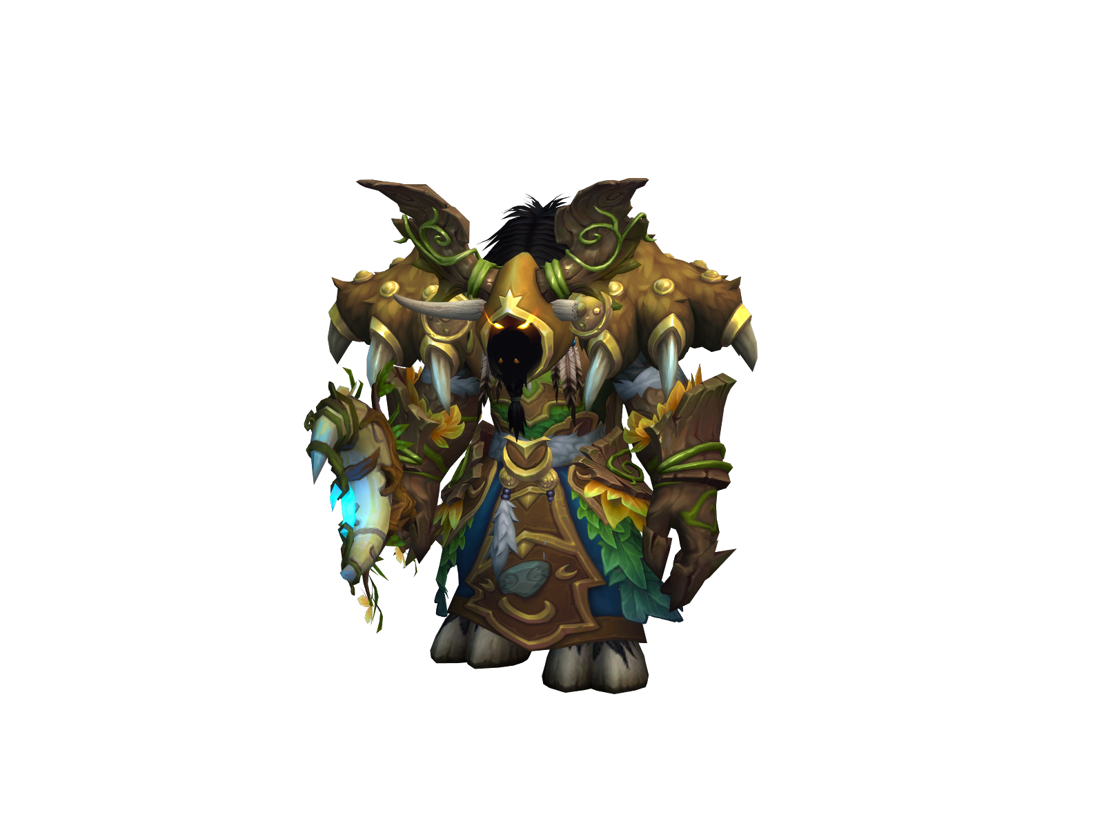 Slaughtauren 3D character render