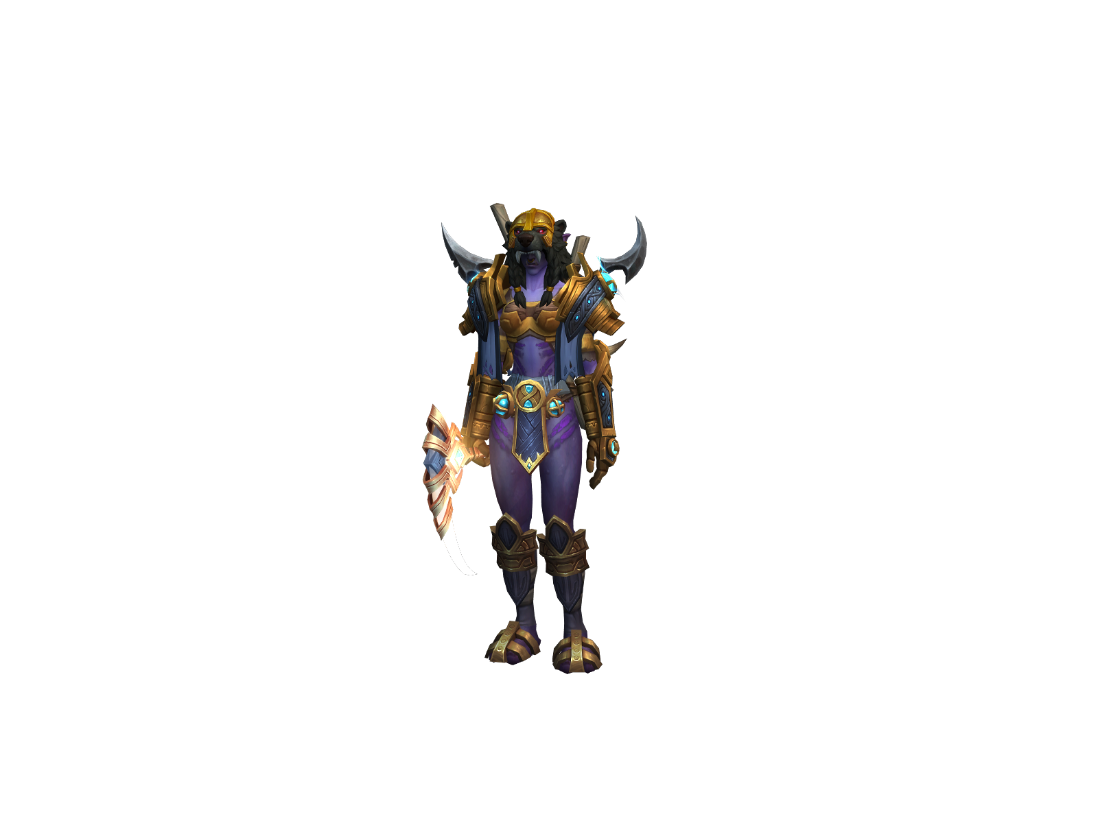Thrudgela 3D character render