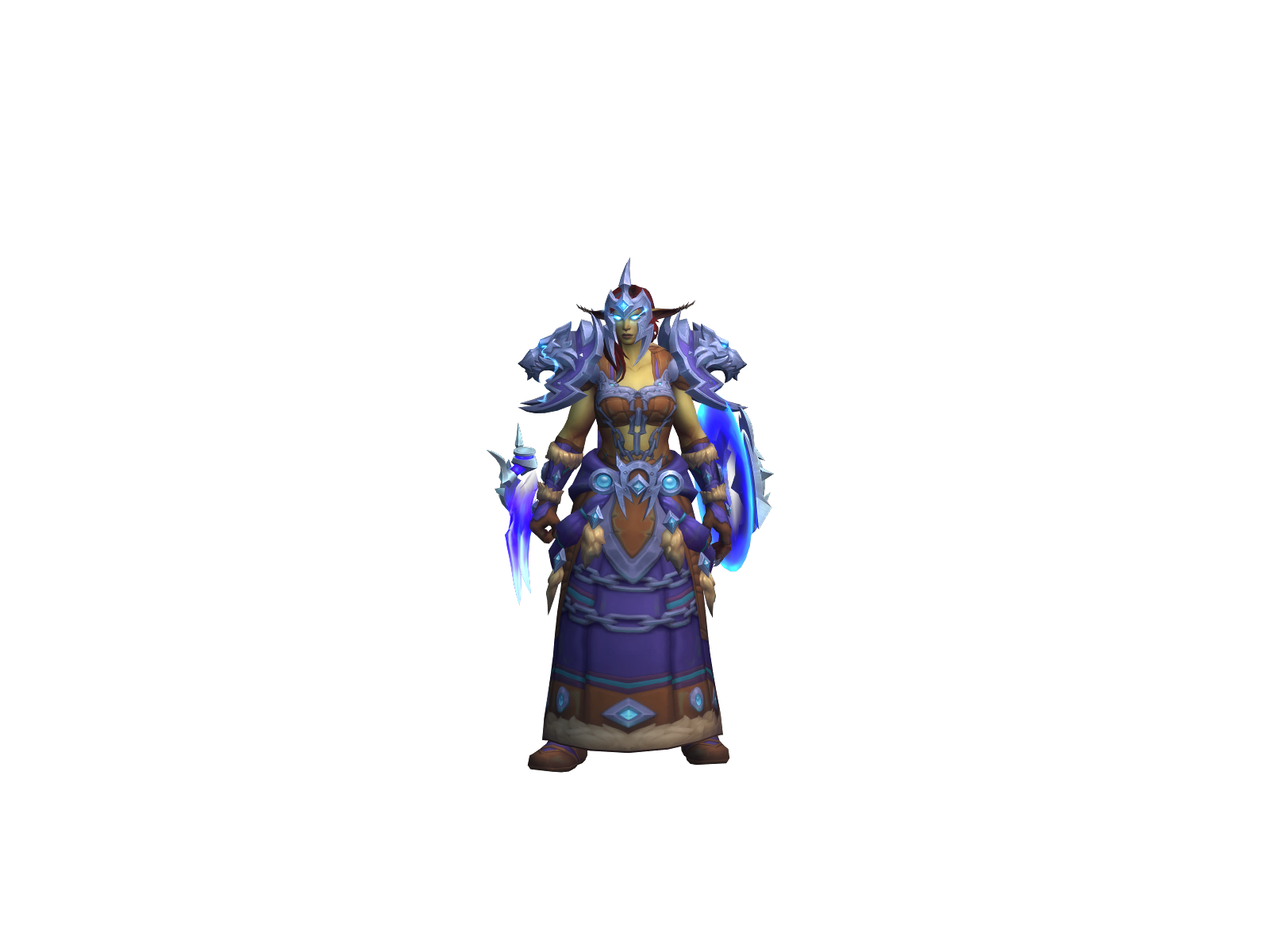 Flámé 3D character render