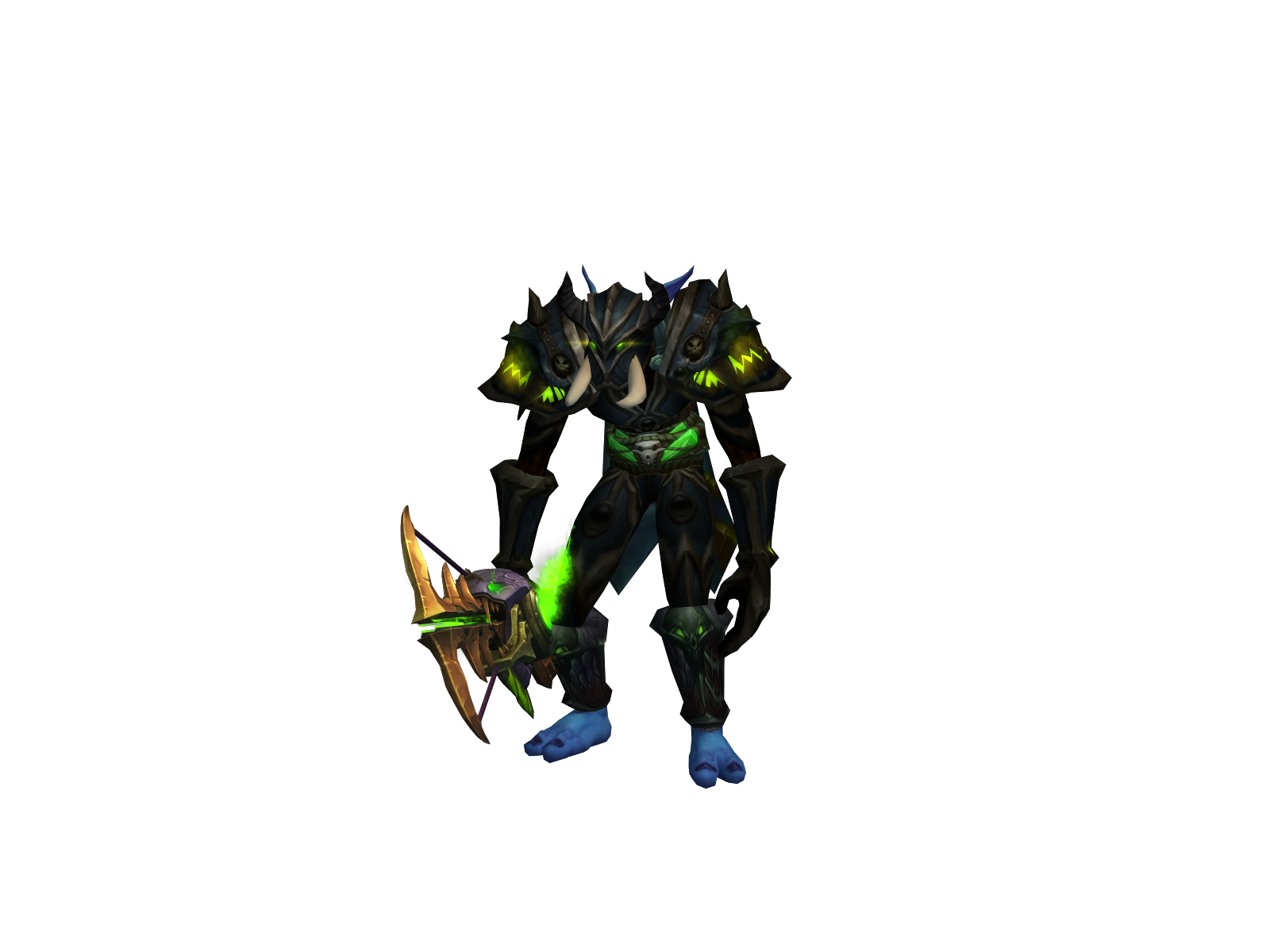 Skíj 3D character render