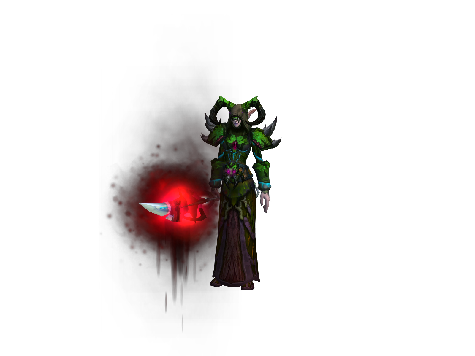 Takotsubo 3D character render