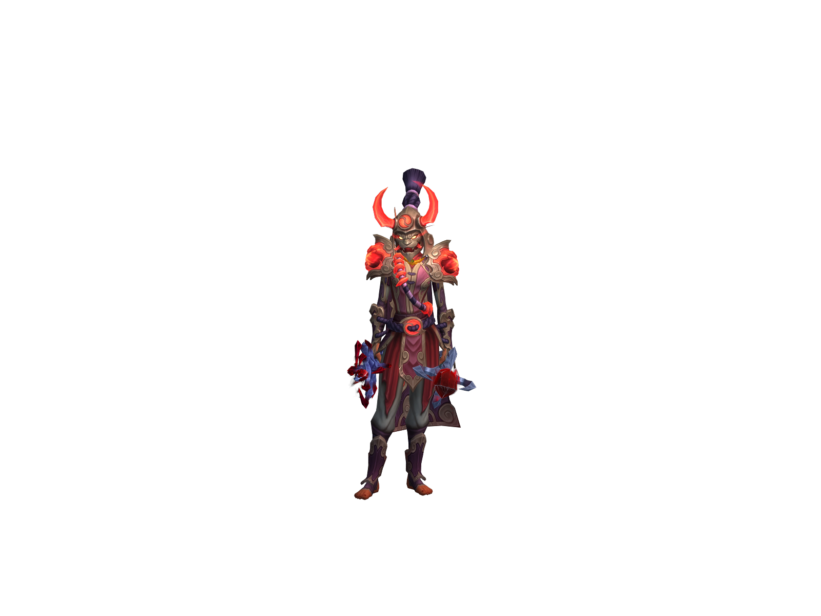 Lonetiger 3D character render
