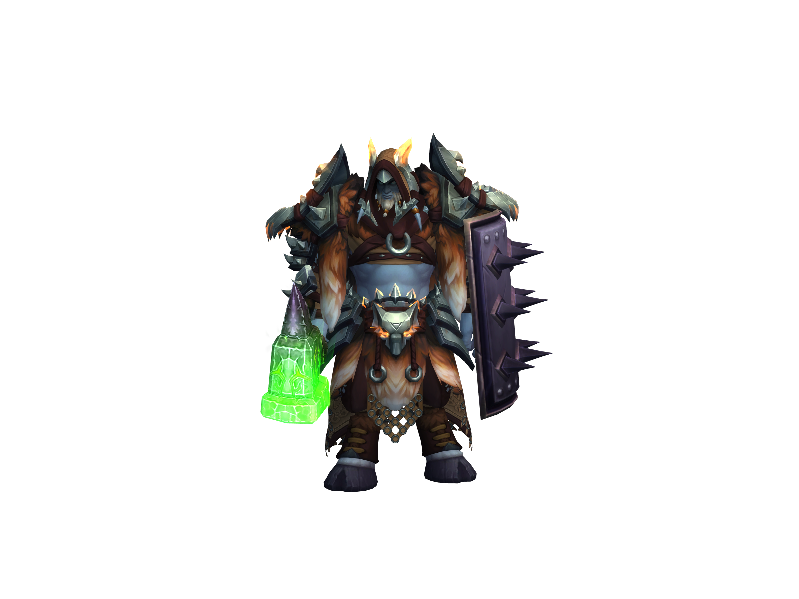 Sorrcerer 3D character render