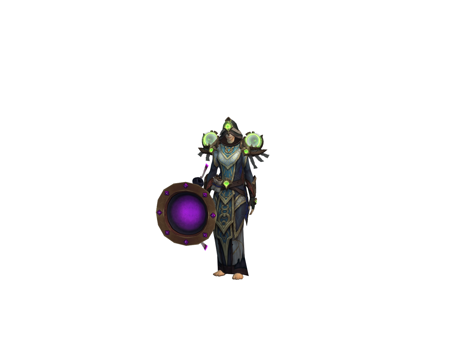 Helmar 3D character render