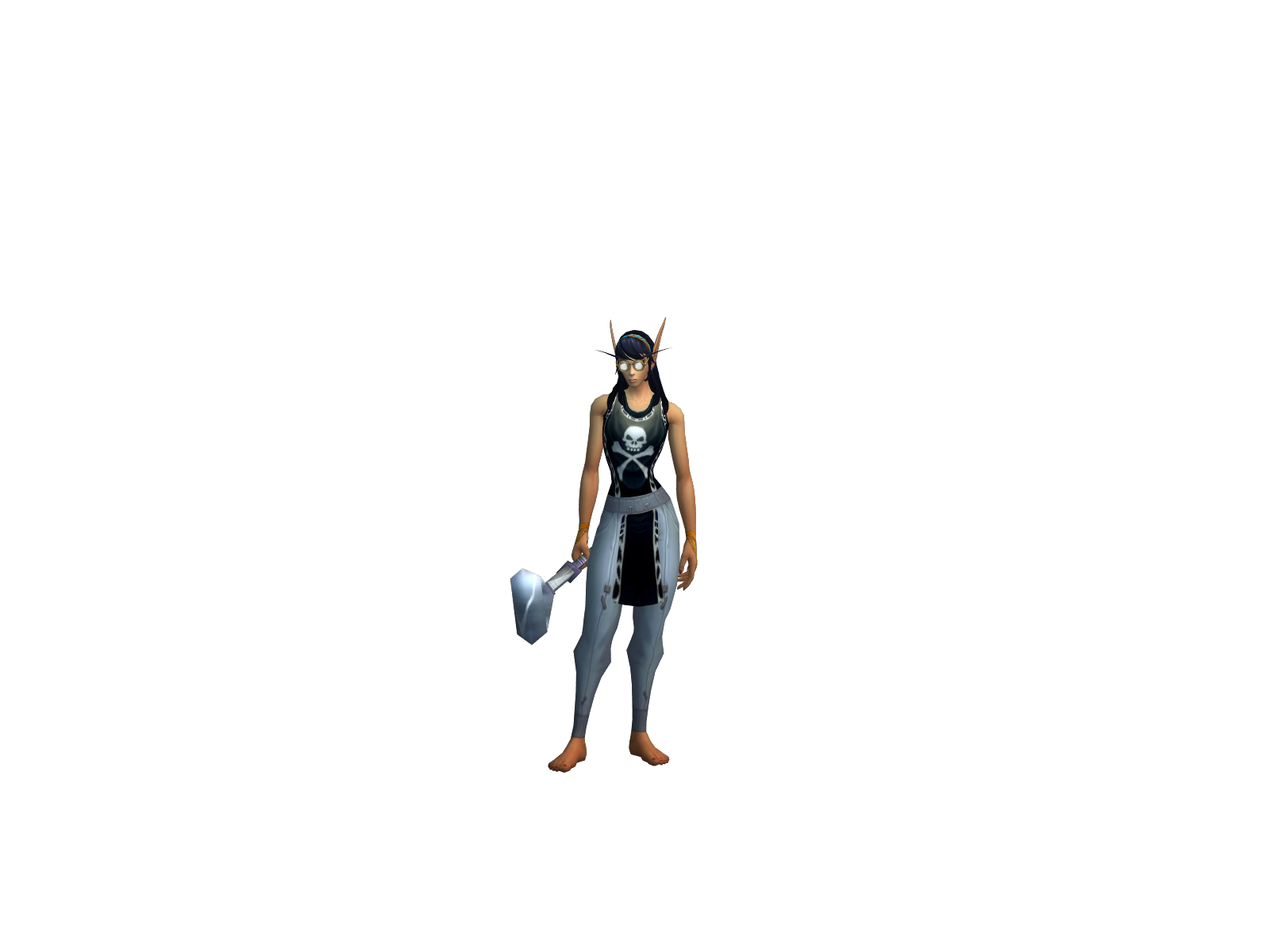 Gagerek 3D character render