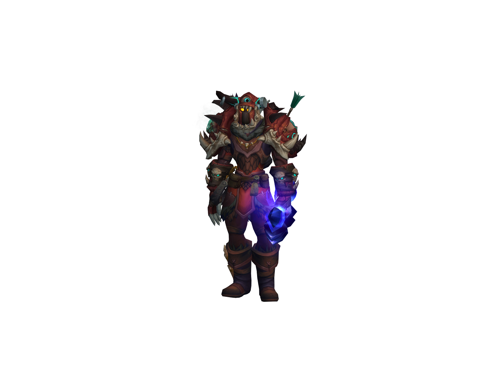 Firearm 3D character render
