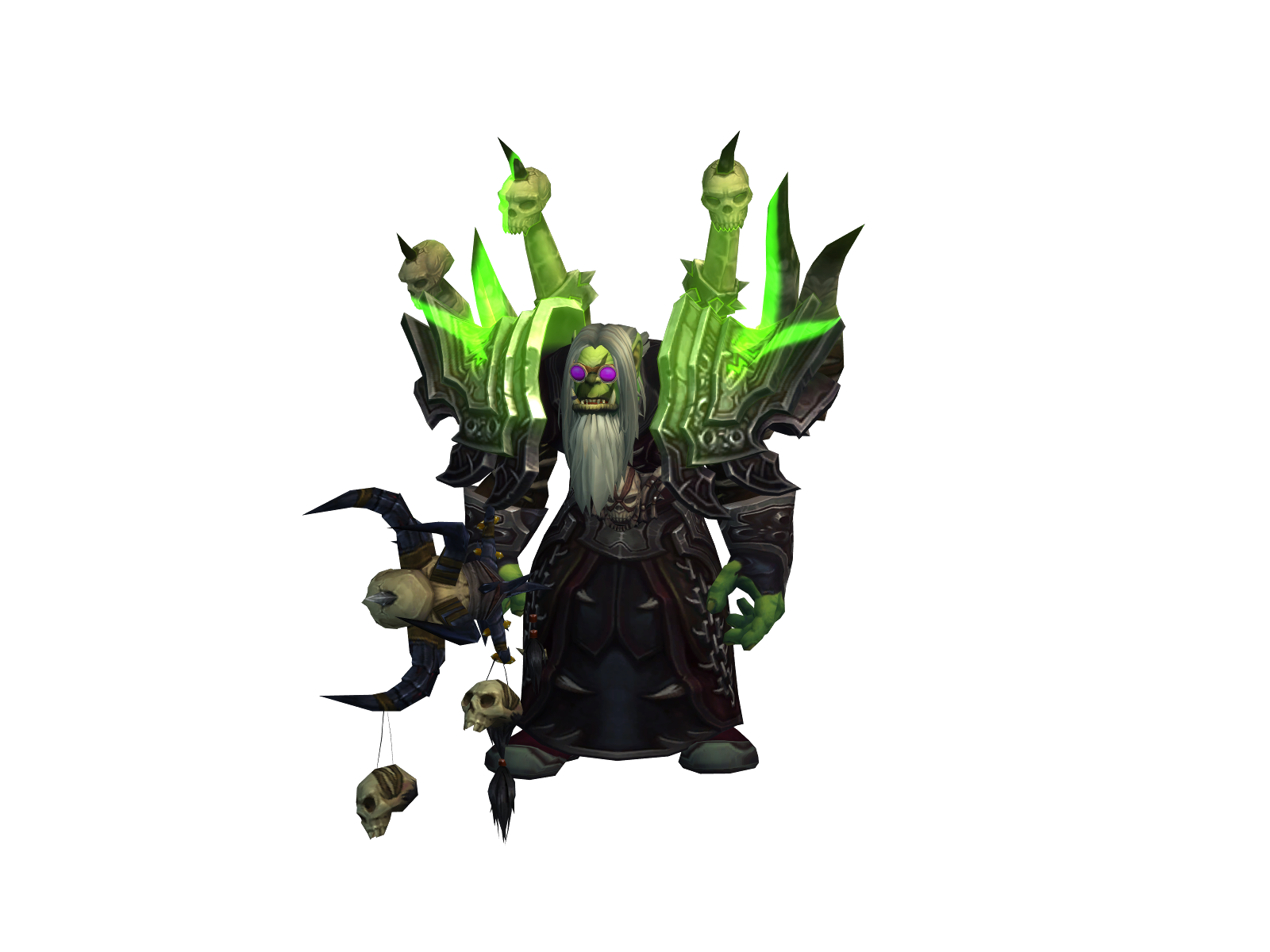 Wrklock 3D character render