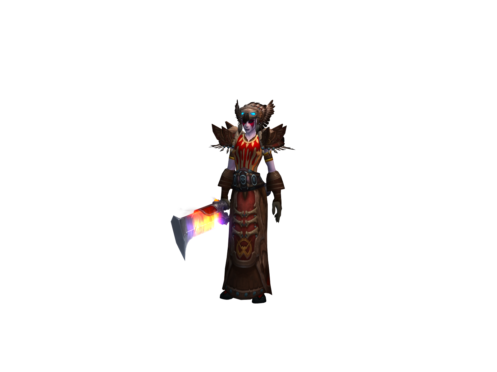 Maulurhead 3D character render