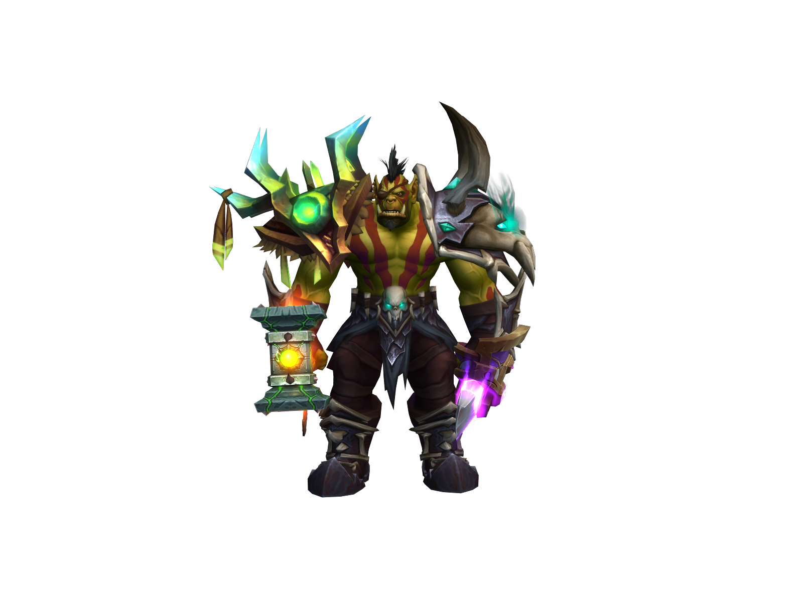 Pöoks 3D character render