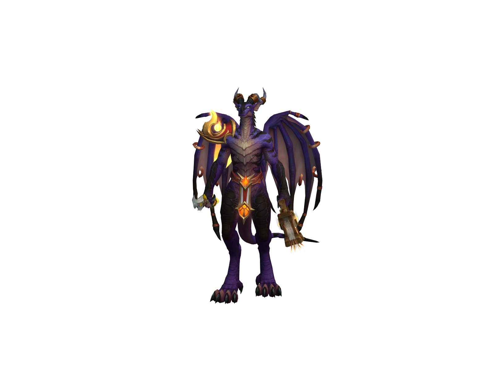 Bird 3D character render