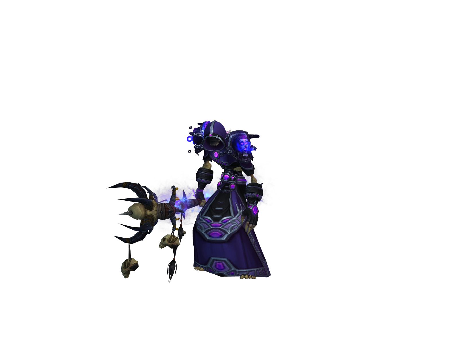 Aamon 3D character render