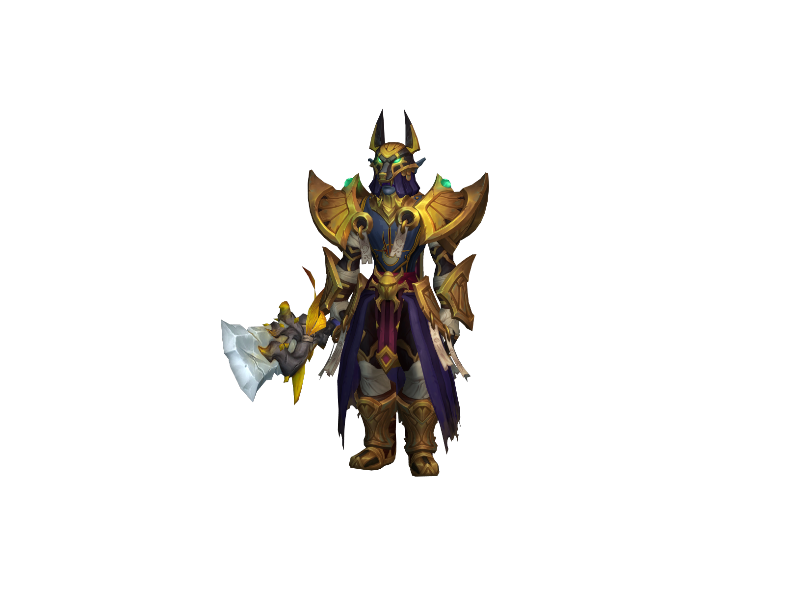 Hellko 3D character render