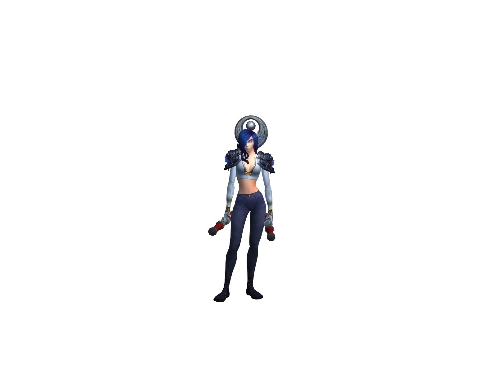 Praystatíön 3D character render