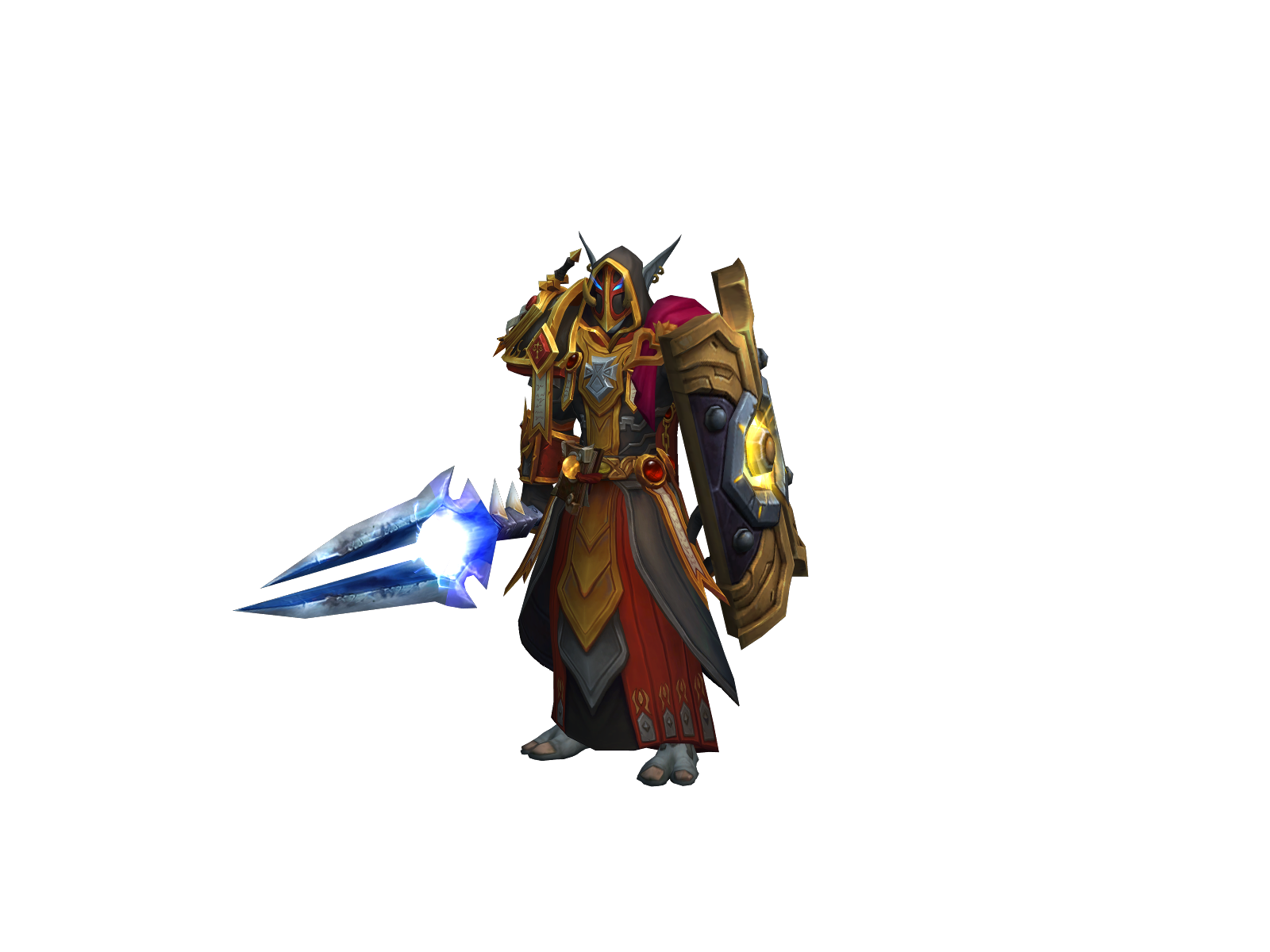 Doomscar 3D character render