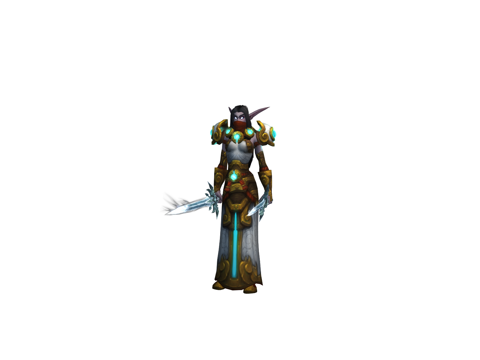 Azurro 3D character render