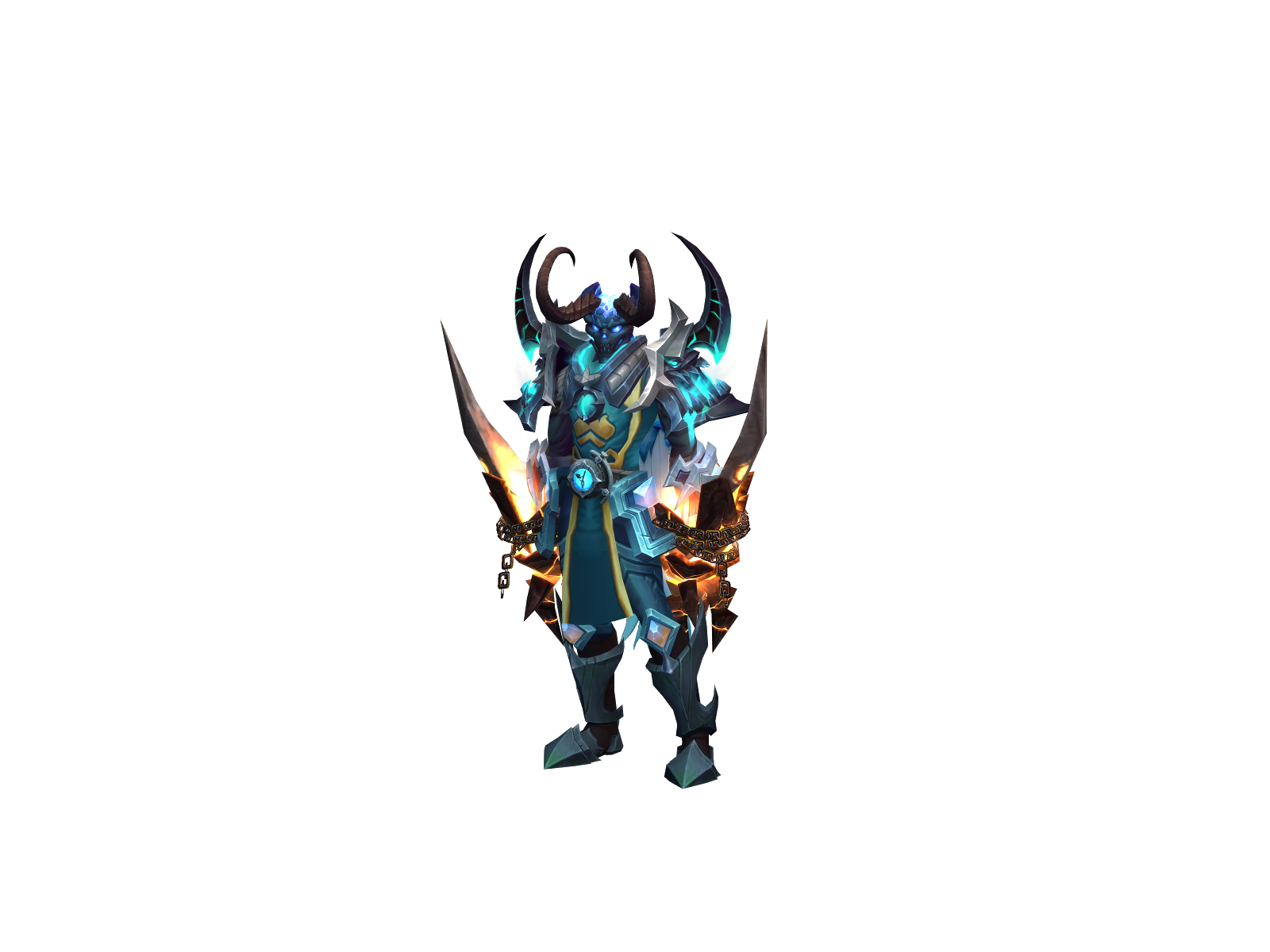 Dreaddlord 3D character render