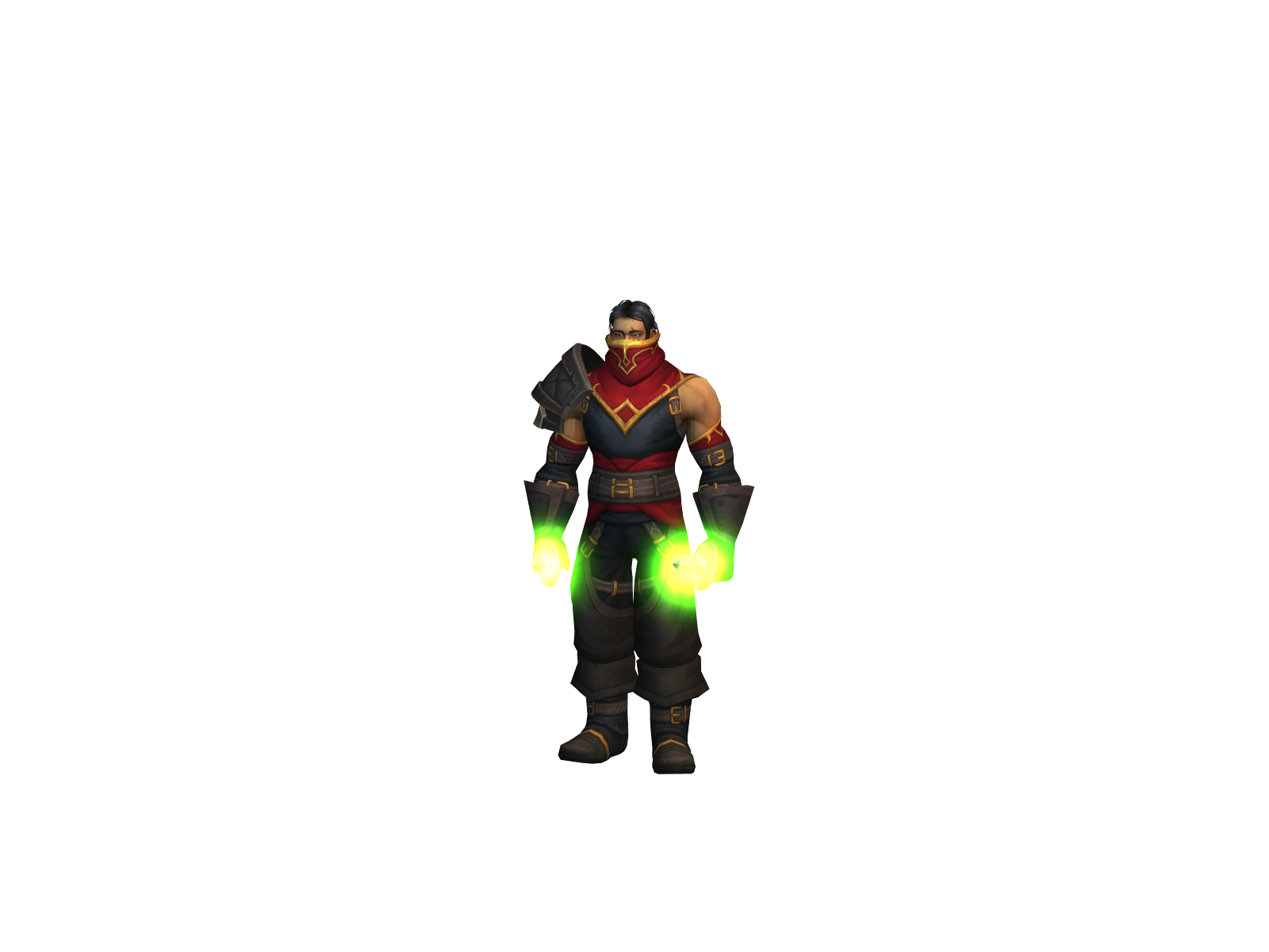Paralytics 3D character render