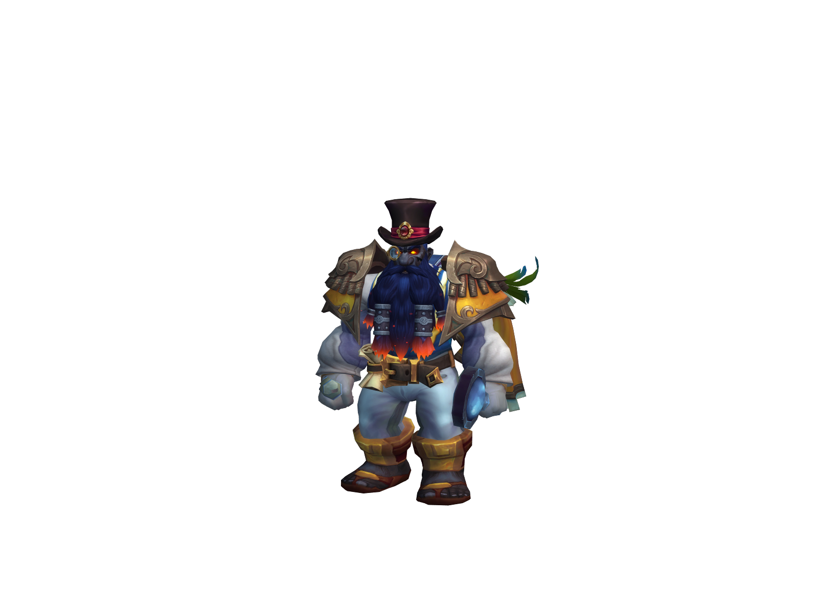 Warr 3D character render