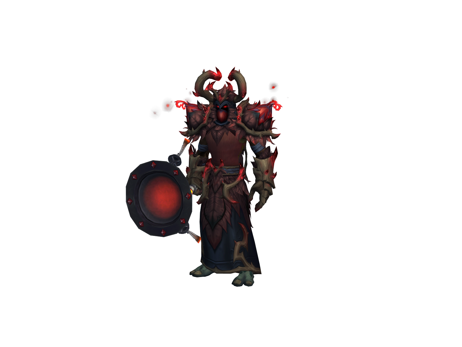 Skunkdmeow 3D character render