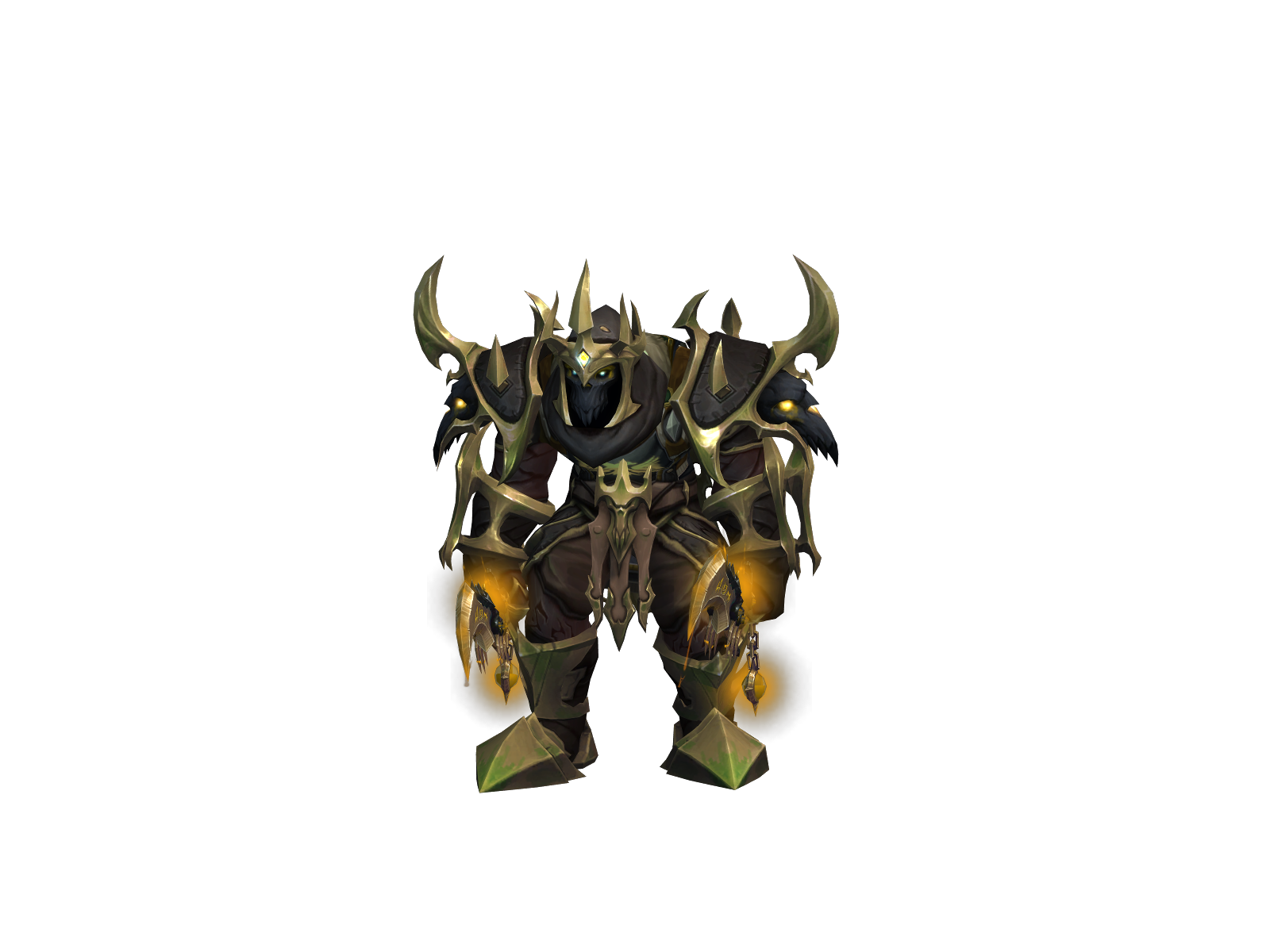 Umbrà 3D character render
