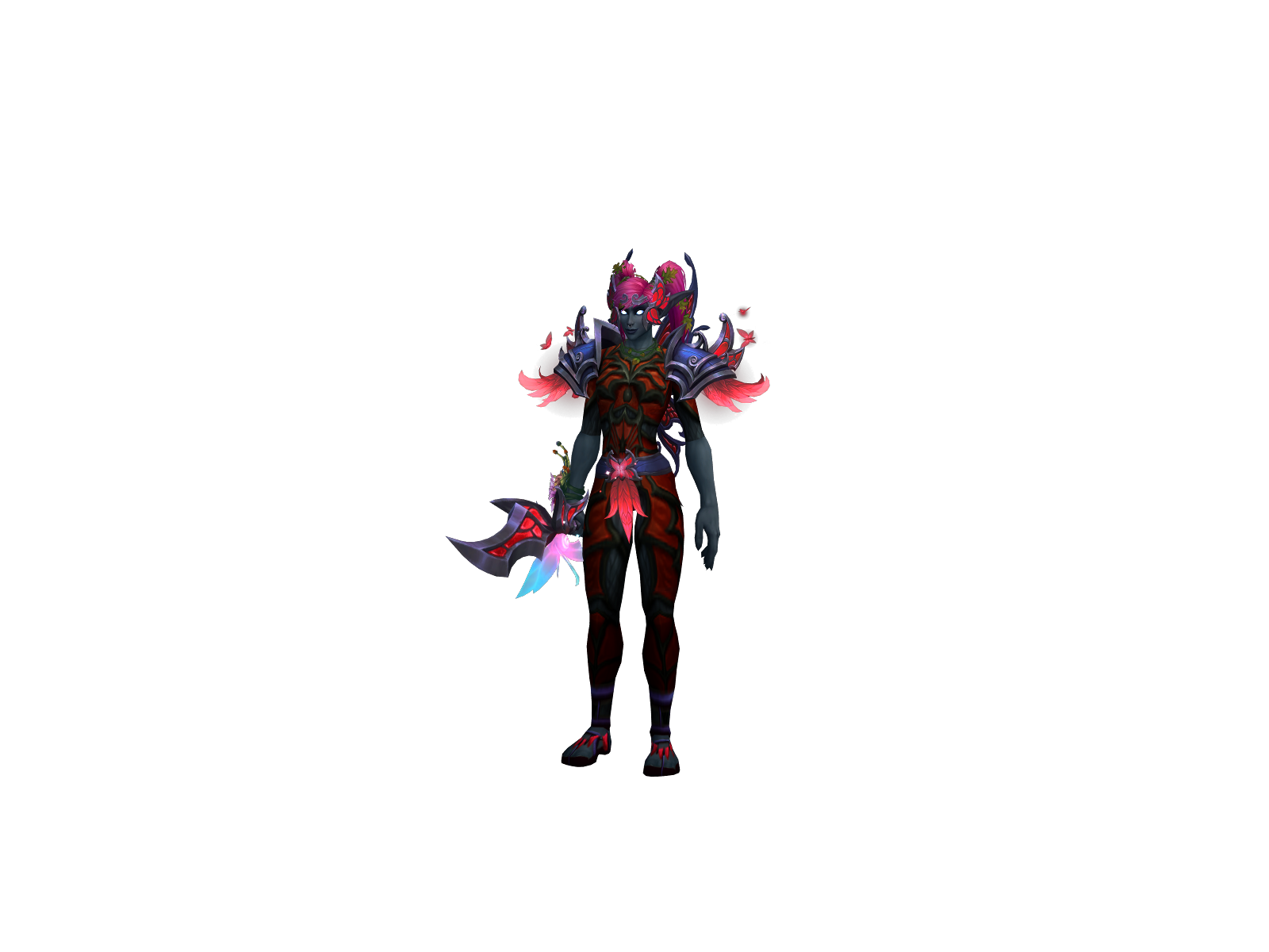 Lilileath 3D character render