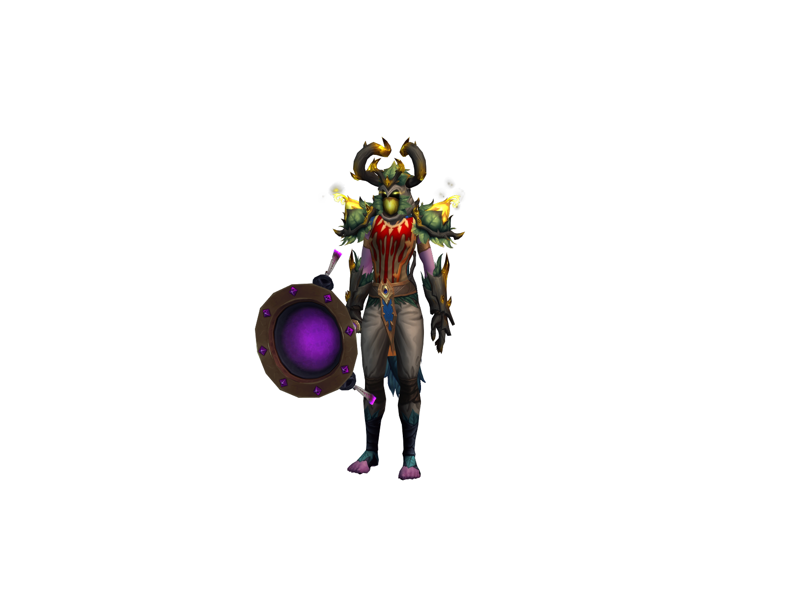 Selfless 3D character render