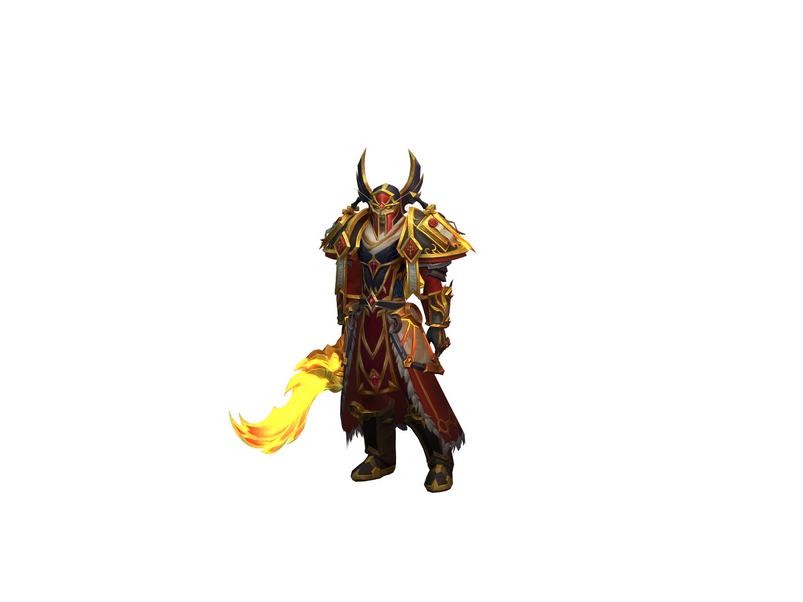 Hallius 3D character render