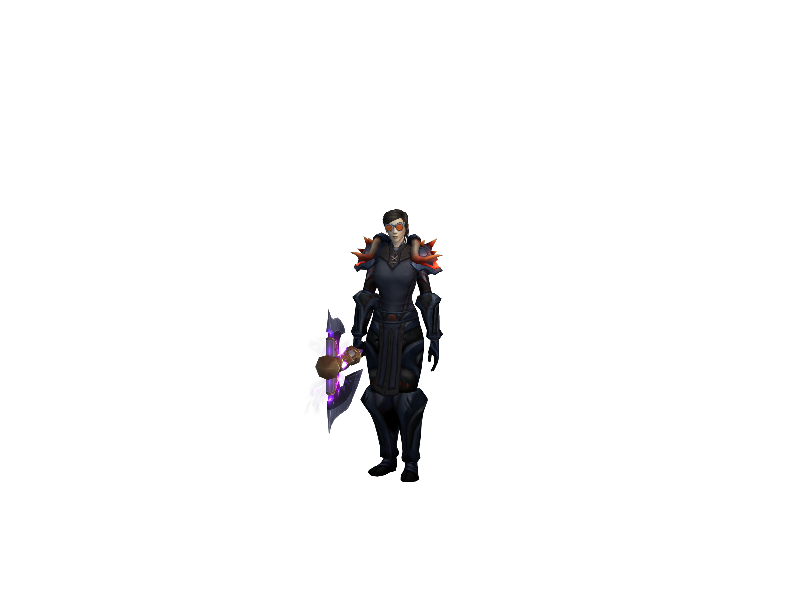 Whirler 3D character render