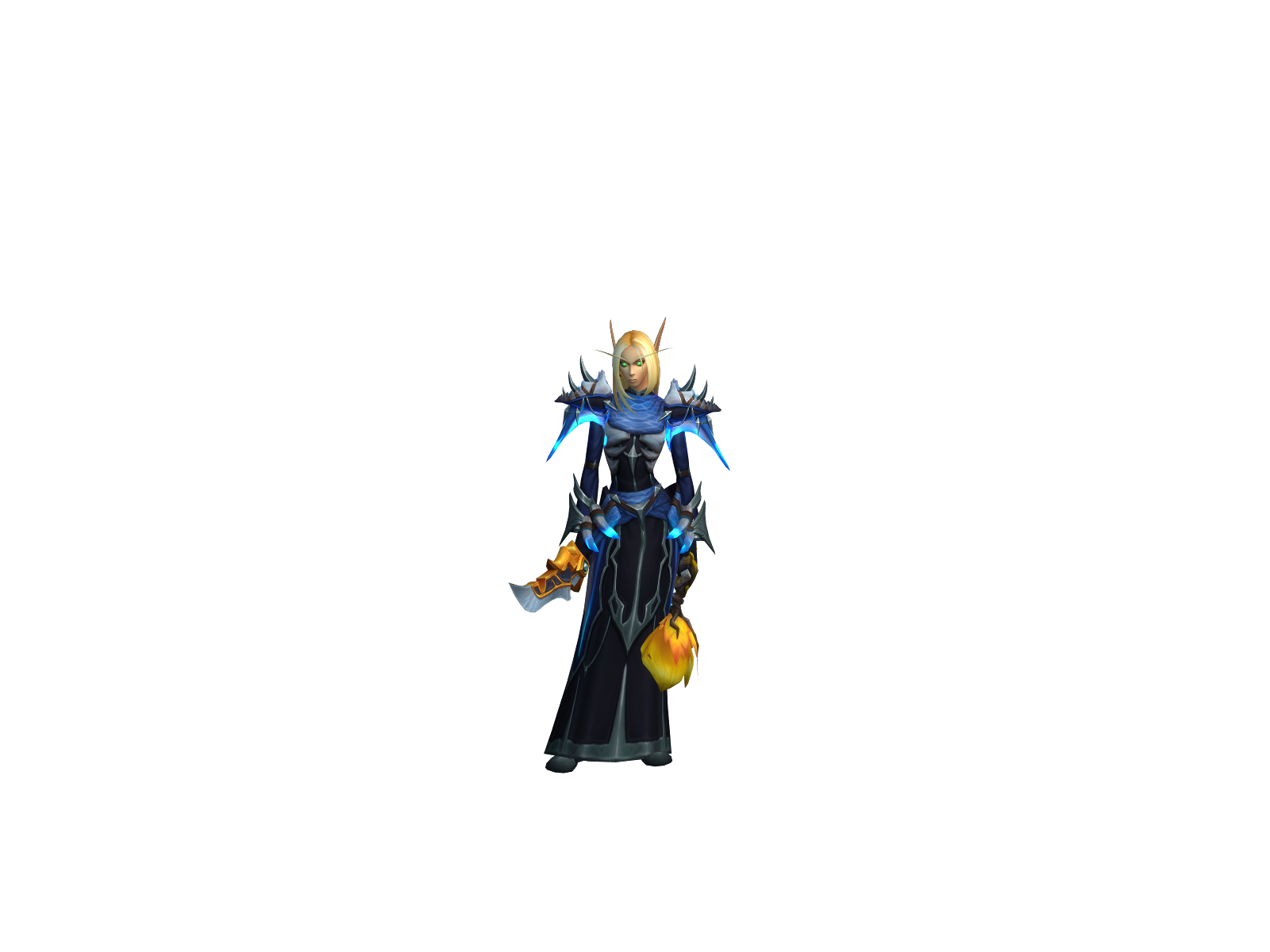 Alynne 3D character render