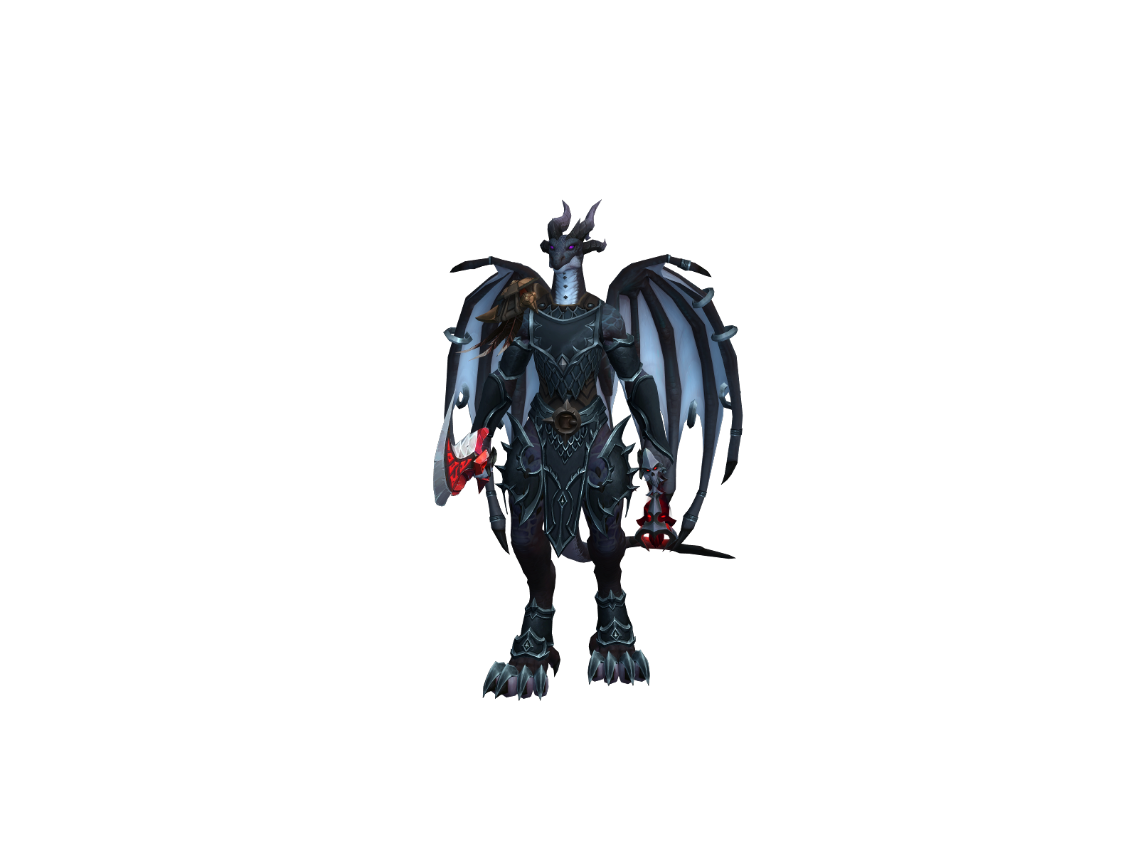 Scalesoul 3D character render