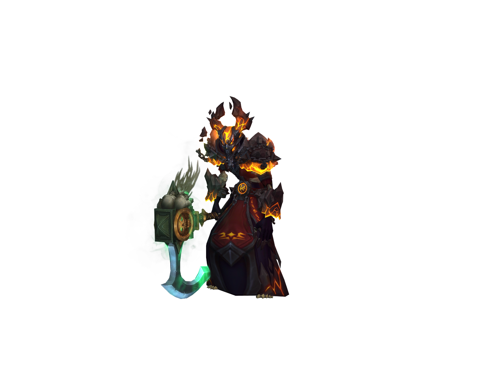 Oteps 3D character render