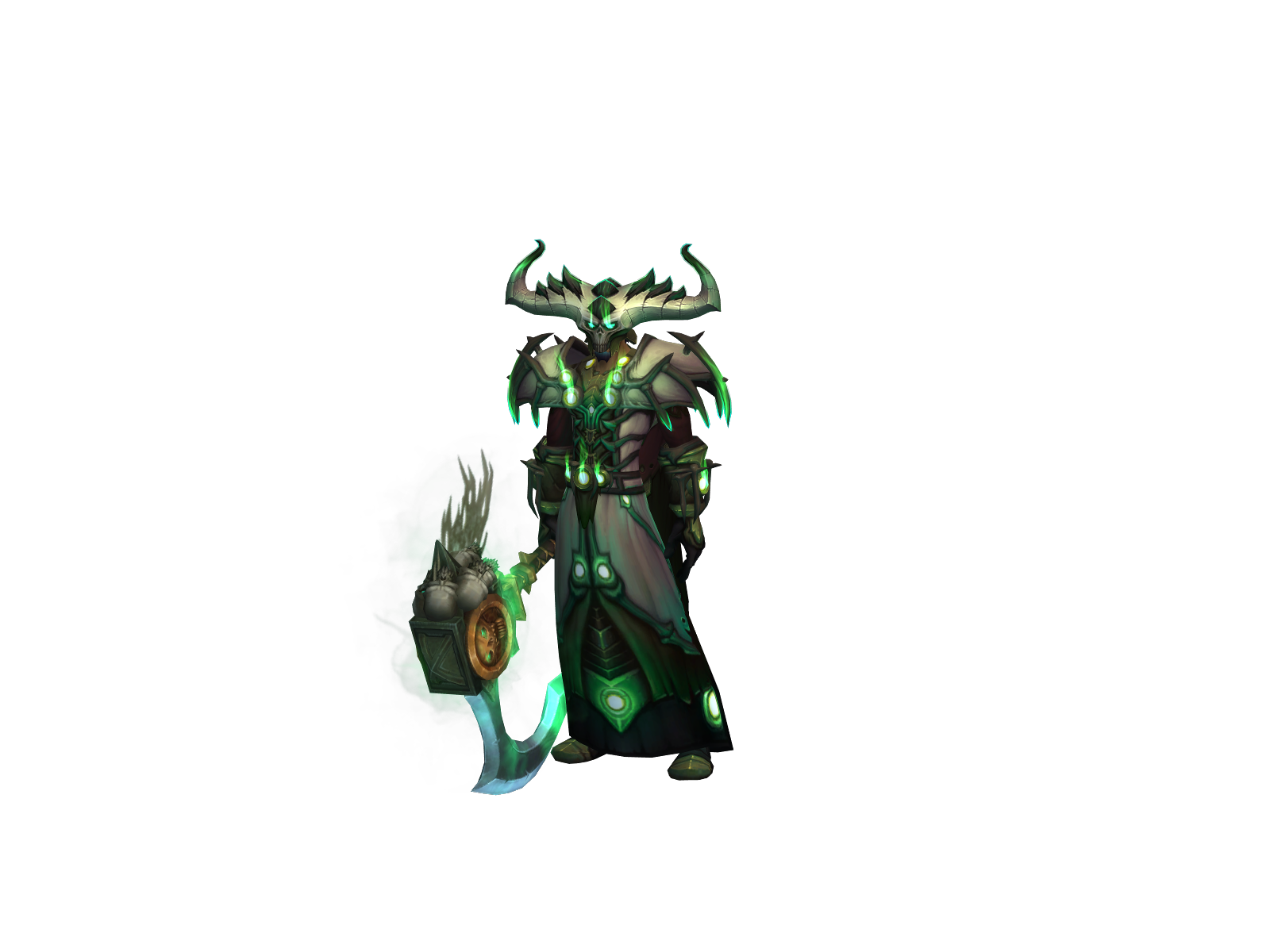 Nulldecay 3D character render
