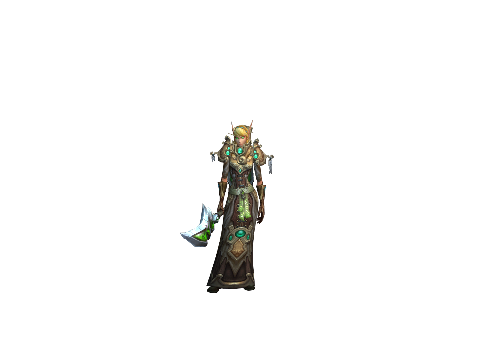 Fulgal 3D character render