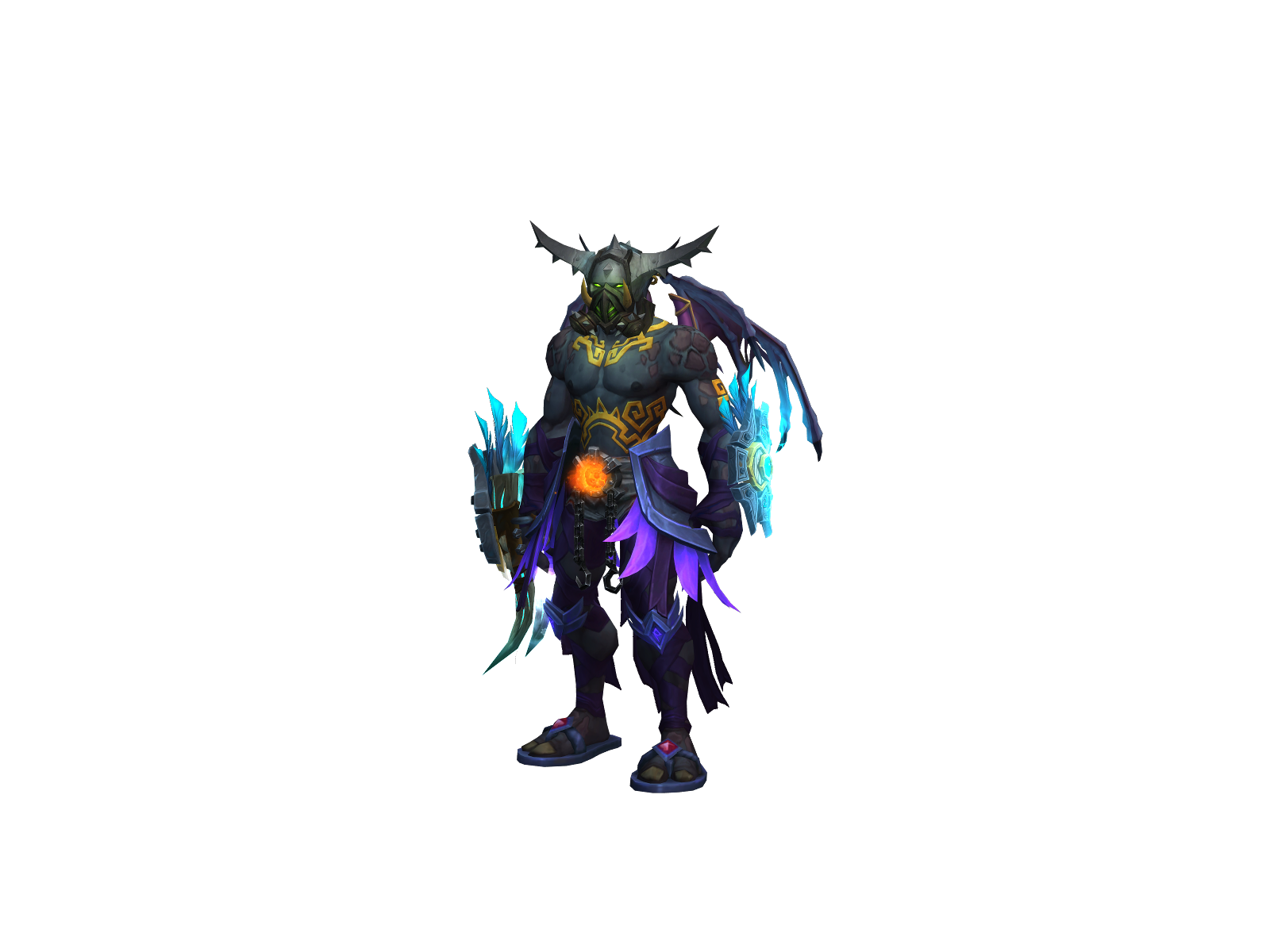 Stormrak 3D character render