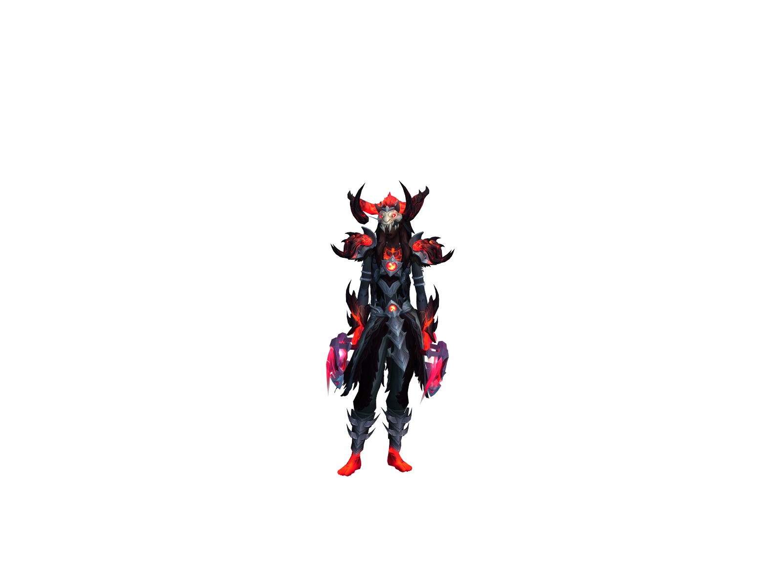 Evilvëx 3D character render